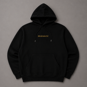 Hoodie Noir Brodé Or – Édition Spéciale