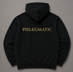 Hoodie Noir Brodé Or – Édition Spéciale